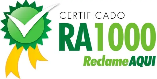 Certificado RA1000 – Reclame Aqui